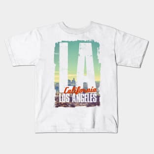 LA, City of dreams Kids T-Shirt